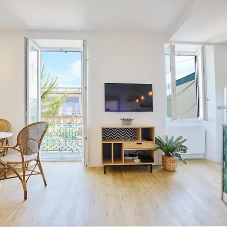 Guestready - Cozy Apt Near Cote Des Basques W Parking! بياريتز
