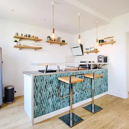 アパート Guestready - Cozy Apt Near Cote Des Basques W Parking!