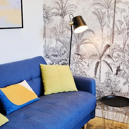アパート Guestready - Cozy Apt Near Cote Des Basques W Parking! ビアリッツ